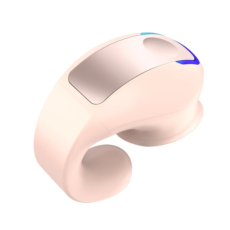 Écouteurs de sport à conduction osseuse Bluetooth – Microphone intégré | Rose