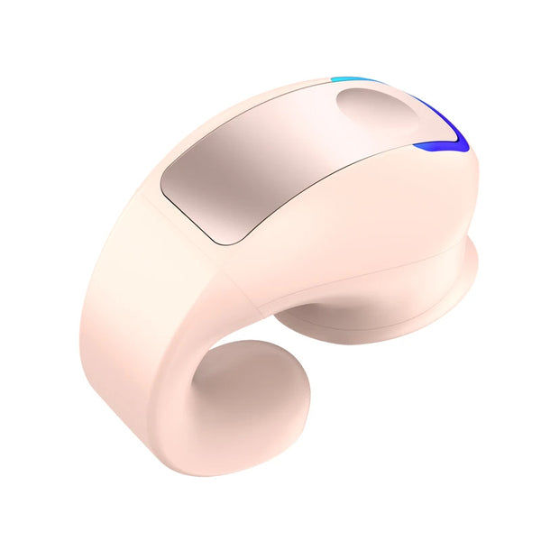 Écouteurs de sport à conduction osseuse Bluetooth – Microphone intégré | Rose